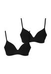 Бюстгальтер BASIC PADDED 2-PACK Urban Classics, черный - фото 5