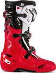 Ботинки Alpinestars Tech 10 Enduro, Bright Red/Black/White - фото