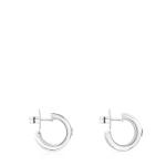 Серьги-кольца Tous Fellow Double, серебро - фото 2