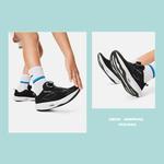 Суперлегкие 21 детские кроссовки GS Low-top черные/белые Lining Young, черный/белый - фото 5