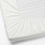 Простыня Ikea Ullvide Shaped Fitted For Replacement Mattress, 160x200 см, белый - фото 4