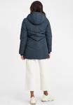 Пальто зимнее Oxmo с капюшоном, синий - фото 4