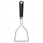 IKEA 365+ HJÄLTE ИКЕА 365+ ЙЭЛТЕ Толкушка для картофеля, нержавеющая сталь/черный IKEA - фото