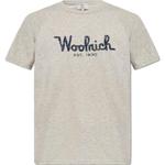 Футболка с вышитым логотипом WOOLRICH, серый - фото 3