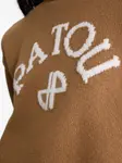 Джемпер с логотипом в технике интарсия PATOU, коричневый - фото 5