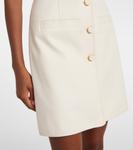 Мини-платье Whistler Veronica Beard, экрю - фото 5