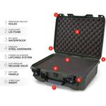 Nanuk 930 Hard Case with Foam (Olive) - фото 6