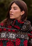 Шарф Next Scarf, Chocolate Brown Fairisle/Brown - фото 5