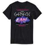 Мужская футболка с рисунком Genesis Go West Young Man Licensed Character, черный - фото