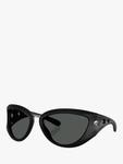 DL3007 Unisex солнцезащитные очки Cat Eye Diesel, Black - фото