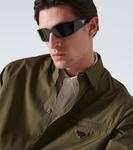 Symbole прямоугольные солнцезащитные очки Prada - фото 2