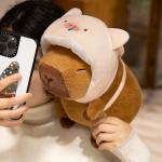 Плюшевая игрушка капибара высота 22см/28см/38см MLING - фото 11