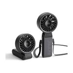 Ручной вентилятор JISULIFE Life7, B0CRDT715R, черный - фото