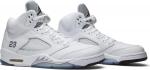 Кроссовки Air Jordan 5 Retro Metallic White 2015, белый - фото 8