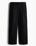 Брюки H&M Loose-Fit Tailored, черный - фото