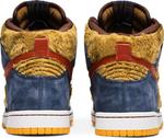 Лимитированные кроссовки Nike Dunk High Premium SB 'Three Bears', синий - фото 7