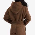 Укороченная плотная толстовка Entire Studios, Brunette - фото 3