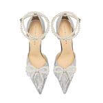 Ainer-cat Ainer cat Slim Heel High Heels 8cm Women's Silver - фото 5