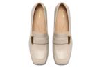 Лоферы женские белые Clarks - фото 3