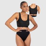 Спортивный бюстгальтер Smilodox, черный - фото