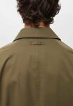 Пальто Mango Short coat, Khaki - фото 5