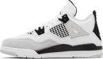 Кроссовки Air Jordan 4 Retro PS Military Black, белый - фото 3