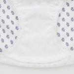 Комплект трусов Uniqlo для девочек, 3 шт., голубой - фото 3