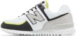 Кроссовки New Balance 574T 'White Volt', белый - фото 4