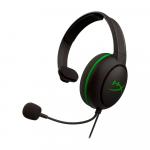 Проводная гарнитура HYPERX Cloud Chat для Xbox Series/One, черный/зеленый HX-HSCCHX-BK/WW - фото