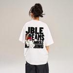 Футболка унисекс JINBEILE, черный - фото 6