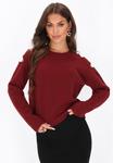 Джемпер faina Jumper, Burgundy/Red - фото