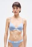Бюстгальтер Dsquared2 TRIANGLE BRA, Bleached Blue/Light Blue - фото
