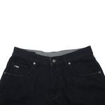 Шорты джинсовые с логотипом EMPORIO ARMANI, темно-синий - фото 5