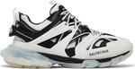Кроссовки Balenciaga Track Sneaker Clear Sole - White Black, белый - фото
