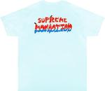Футболка Supreme Manhattan Tee 'Pale Blue', синий - фото 3