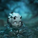 Фигурка Pop Mart Skullpanda Ancient Castle Series - Bloody Rose + Gargoyle - фото 2