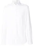 Классическая рубашка Brunello Cucinelli, белый - фото