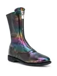 Ботинки с эффектом металлик Guidi, мультиколор - фото 2