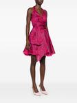 Talbot Runhof платье мини Lombino, розовый - фото 3