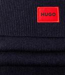 Шарф шерстяной Hugo Zaff 6, синий - фото 3