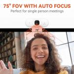 Веб-камера Nuroum V15AF 4MP 2K Webcam AW-V15AF - фото 6