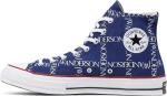 Кроссовки Converse J.W. Anderson x Chuck 70 Hi Top Grid, синий - фото 3