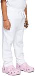 SSENSE Exclusive Kids White With My Friend Lounge Брюки Doublet - фото 2
