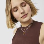 Шарм-подвеска Tous Vibrant Colors, позолоченное серебро/сердолик - фото 3