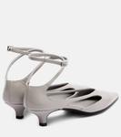 Кожаные лоферы Toteme, Light Grey - фото 2