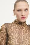 Блузка Answear.Lab, золотой - фото 4