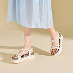 Сандалии женские Kekafu, желтый - фото 9