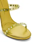 Декорированные босоножки Giuseppe Zanotti, желтый - фото 4