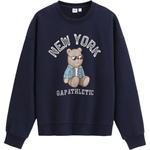 Унисекс свитшот GAP, зеленый - фото 2