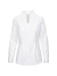 Однотонная блузка с воротником-боколкой Seidensticker, белый - фото